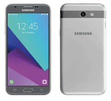 Samsung Galaxy J3 Emerge 16GB prata 4G pré-pago bloqueado Virgin Mobile caixa aberta comprar usado  Enviando para Brazil