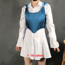 Vestido feminino renascentista espartilho com cadarço retrô corpete desossado bustiê vitoriano comprar usado  Enviando para Brazil