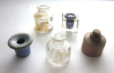 Antique vintage inkwells for sale  HASTINGS