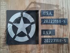 Kit pochoir stencil d'occasion  Saint-Macaire