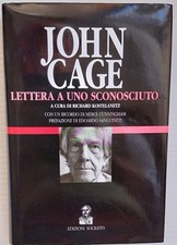 John cage lettera usato  Genova