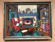 Vintage framed wool for sale  ABERDARE