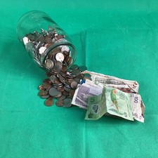 Moedas e notas internacionais Jar (L18) CP#8692 comprar usado  Enviando para Brazil