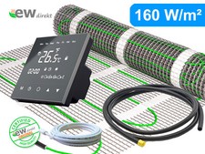Usado, Elektrischer Fußbodenheizung EcoPro 160 W TWIN für Fliesen mit Thermostat comprar usado  Enviando para Brazil