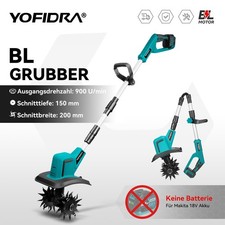 Akku bodenhacke gartenfräse gebraucht kaufen  Deutschland