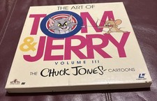 THE ART OF TOM AND JERRY VOLUME III: THE CHUCK JONES CARTOONS 3-Laserdisc LD SET, usado comprar usado  Enviando para Brazil