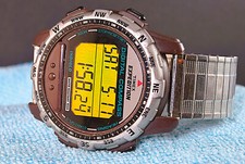 Relógio masculino vintage Timex Expedition bússola digital Indiglo 820 L9. comprar usado  Enviando para Brazil