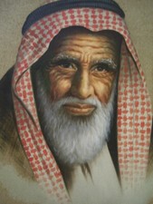 Tableau orientaliste portrait d'occasion  Ustaritz