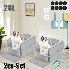 Katzenklo edelstahl katzen gebraucht kaufen  Deutschland