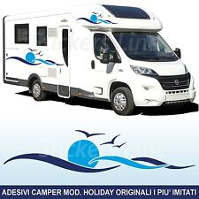 Adesivi camper holiday usato  Pineto