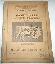 Massey harris diesel for sale  Elizabeth
