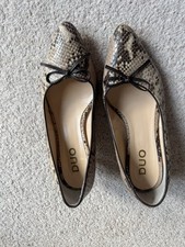 Duo shoes snakeskin for sale  BOURNEMOUTH