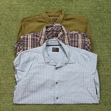 Usado, Camisa masculina Magpul manga curta botão para cima pacote com 3 neutras e xadrez tamanho XL comprar usado Usado, Camisa masculina Magpul manga curta botão para cima pacote com 3 neutras e xadrez tamanho XL comprar usado  Enviando para Brazil