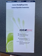 Lemon mundpflegesticks glyceri gebraucht kaufen  Gönnheim