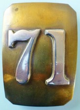Plaque épaule 71e d'occasion  Bordeaux-
