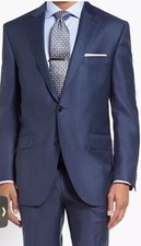 Novo Terno Peter Millar Masculino $900 Tamanho 42 Lã Azul Regular comprar usado  Enviando para Brazil