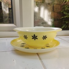 Vintage pyrex yellow for sale  HUDDERSFIELD
