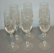 Flutes champagne cristal d'occasion  Sainte-Colombe