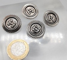 Pewter effect embossed for sale  HALSTEAD