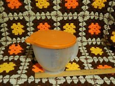 vintage orange tupperware bowl for sale  Jonesboro