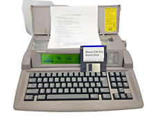 Sharp font writer for sale  CRAIGAVON