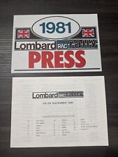 1981 lombard rac for sale  BANBURY