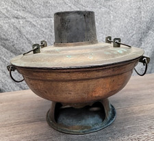 Fogão de mesa asiático antigo de latão comprar usado  Enviando para Brazil