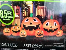 8.5 inflatable pumpkin for sale  Lewiston