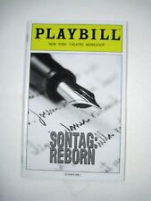 Sontag reborn playbill for sale  Bogota