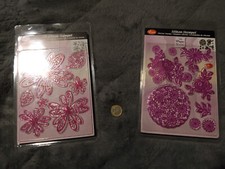 Bastelpaket stempel blumen gebraucht kaufen  Berlin