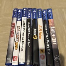 Ps4 games for sale  CHESTERFIELD