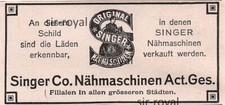 Singer nähmaschinen reklame gebraucht kaufen  Deutschland