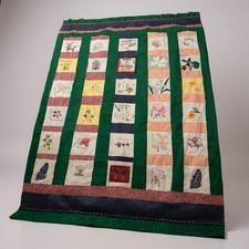 Handmade embroidered botanical for sale  Tallahassee