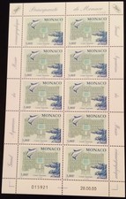 Monaco 2000 feuille d'occasion Monaco 2000 feuille d'occasion  Salies-de-Béarn