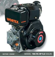 MOTORE HAILIN DIESEL HL186 9,6HP ALBERO CONICO D 23 Motocoltivatore betoniera, usado comprar usado  Enviando para Brazil