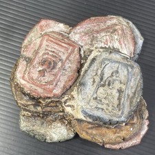 Amuletos decorativos esculpidos em terracota Buda do Oriente Próximo relevo azulejo, usado comprar usado  Enviando para Brazil