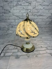 Vintage floral glass for sale  BRIGG