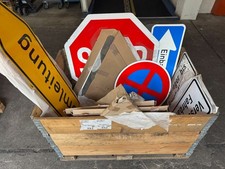 Verkehrsschilder konvolut unbe gebraucht kaufen  Kölleda