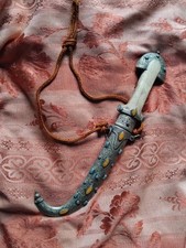 KOUMMYA MAROCCO FINE SEC.XIX, ARGENTO, QUARZO GIALLO, LAPISLAZZULI,CORALLO, OSSO comprar usado  Enviando para Brazil