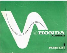 Honda xl250 original for sale  ALFRETON