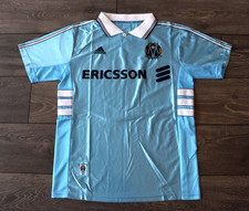 CAMISA DE FUTEBOL OLYMPIQUE MARSEILLE CENTENÁRIO 1998 1999 FORA DE CASA GRANDE comprar usado  Enviando para Brazil