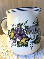 Brocca grande ceramica usato  Spedire a Italy