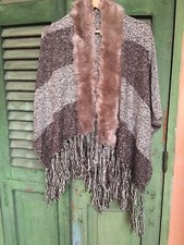 Cappa donna poncho usato  Roma