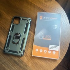 Capa iphone 11 pro max (usada) e protetor de tela (nova) comprar usado  Enviando para Brazil