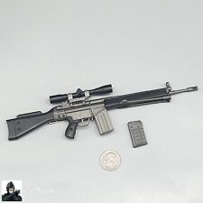 Rifle sniper Dragon HK SDU G3 HK41 escala 1:6 para bonecos de 12" comprar usado  Enviando para Brazil