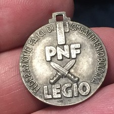 Medaglia argento pnf usato  Verona