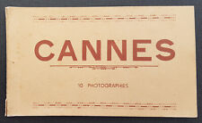 Cpa cannes carnet d'occasion  Solesmes