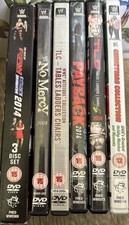 Wwe wrestling dvds for sale  CHELMSFORD