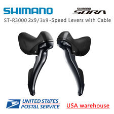 Shimano Sora STI ST-R3000 2 x 9 velocidades alavanca de freio direita esquerda com cabo original comprar usado  Enviando para Brazil