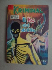 Kriminal ed.corno 1964 usato  Livorno